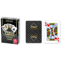 Pokerdeck schwarz