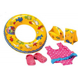 Puppen-Schwimmset mit...